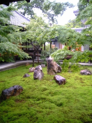 京都・建仁寺の中庭